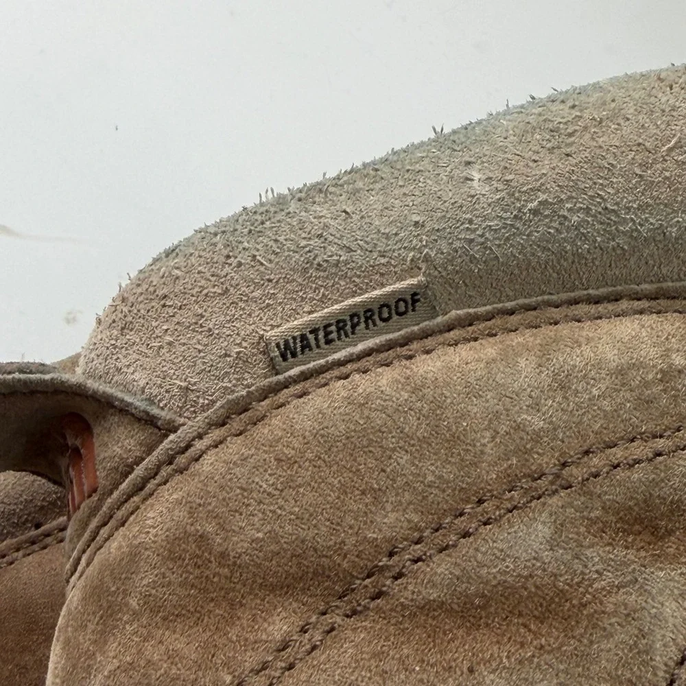 The North Face Heatseeker Waterproof Leather Winter Boots Brown Men's Size 11